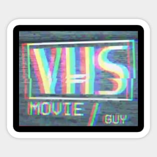 VHS MOVIE GUY Sticker